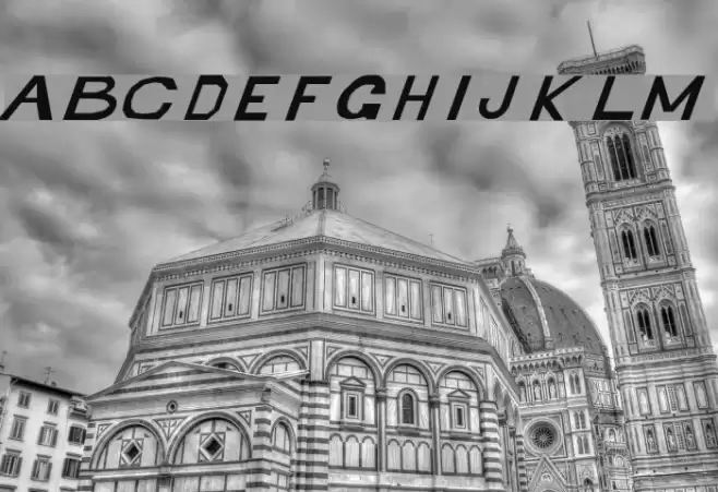 Retardo Italic Font examples