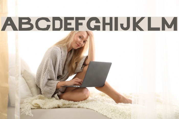 Retardo Obese Font examples