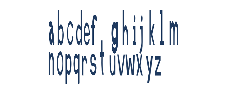 Retardo Scarecrow Lowercase