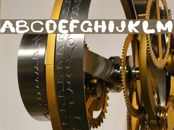 Retardo Splat Font examples