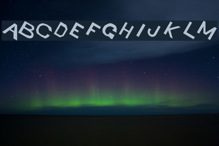 Retardo Tipsy Font examples