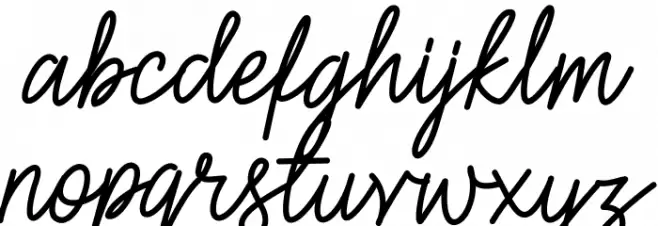 Retask Font LOWERCASE