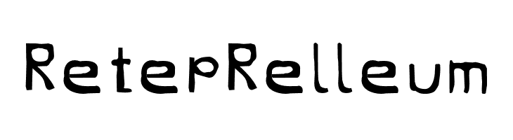RetepRelleum  Frei Schriftart Herunterladen