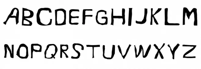 RetepRelleum 字体 大写