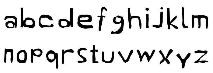 RetepRelleum Font LOWERCASE