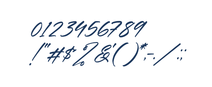Rethaster Italic Other Characters
