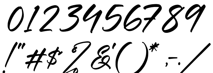 Rethaster Font OTHER CHARS
