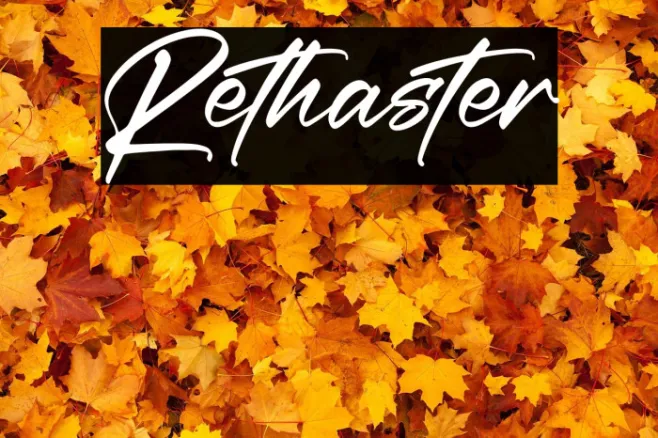 Rethaster Example 1