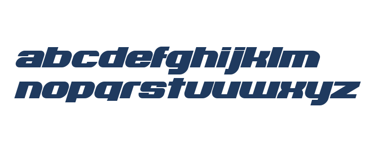 Rethinked Italic Lowercase