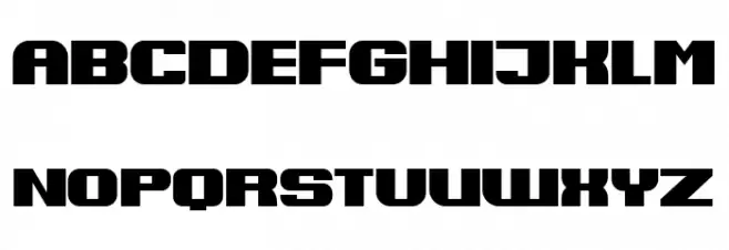 Rethinked Regular 字体 大写