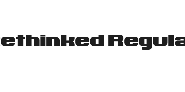 Rethinked Regular Logo