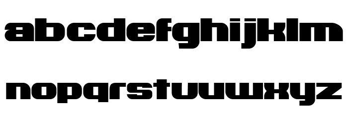 Rethinked Regular Font LOWERCASE