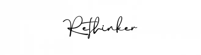 Rethinker  font caratteri gratis