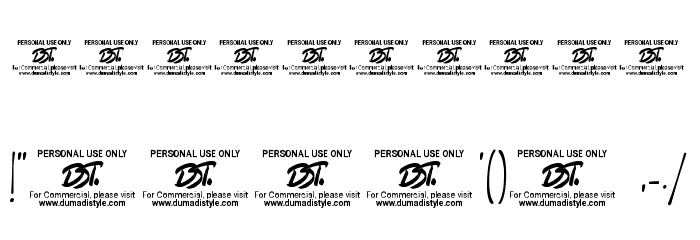 Rethinker Font OTHER CHARS