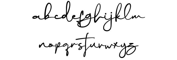 Rethinker Font LOWERCASE