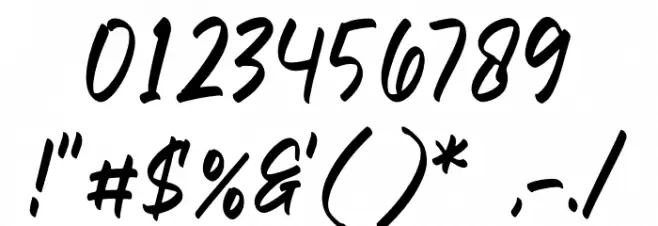 Rethogen Atomics Font OTHER CHARS