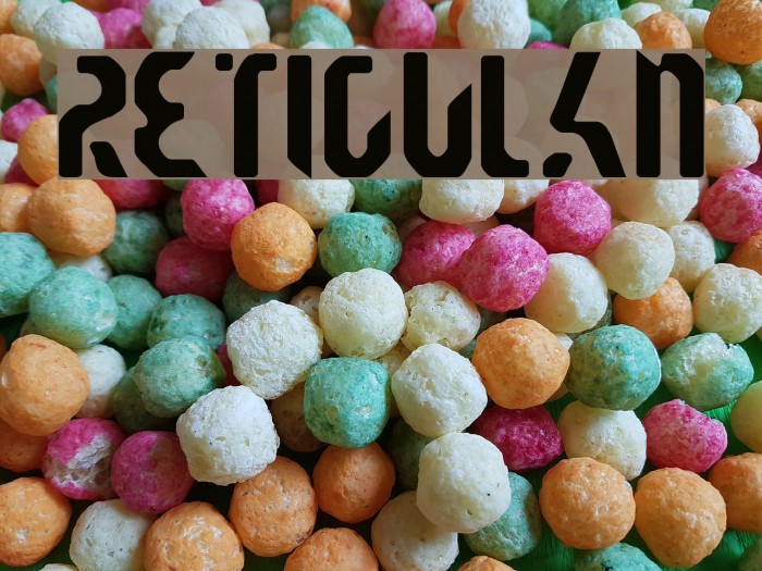 Reticulan لخطوط تنزيل examples