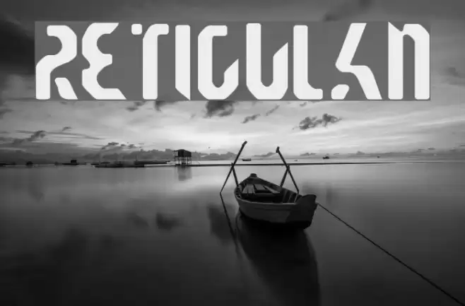Reticulan خط examples