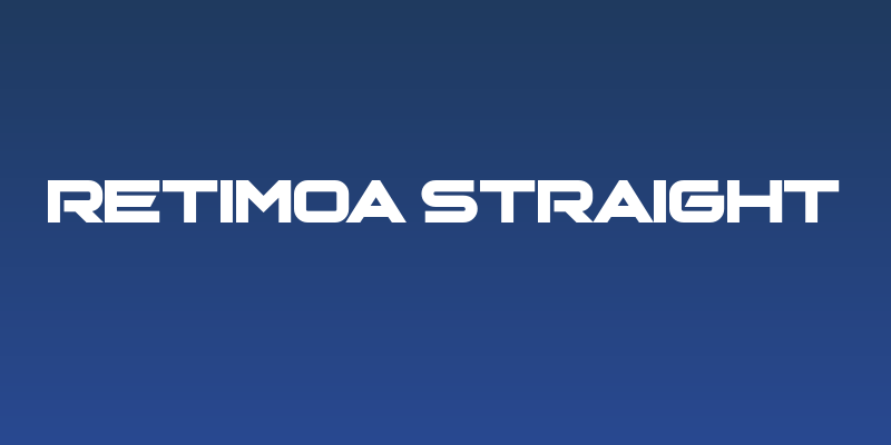 Retimoa Straight Social Header