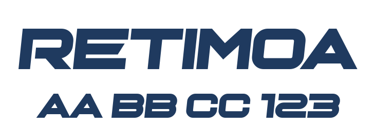 Retimoa Font Preview