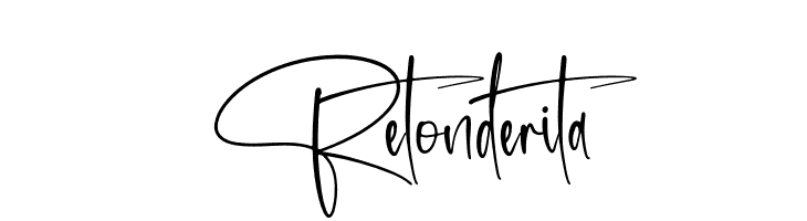 Retonderita  font caratteri gratis