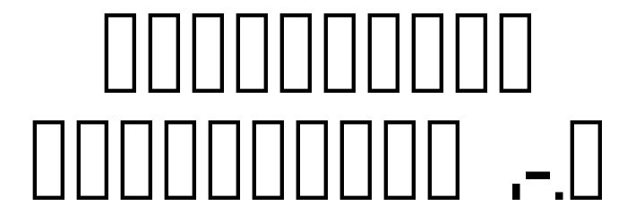 Retorica Font OTHER CHARS