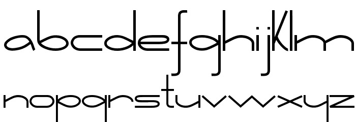 Retorica Font LOWERCASE