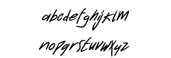 Retquizer Font LOWERCASE