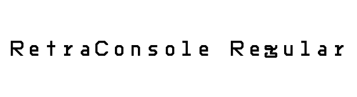 RetraConsole Regular 