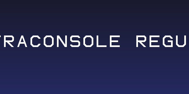 RetraConsole Regular Social Header
