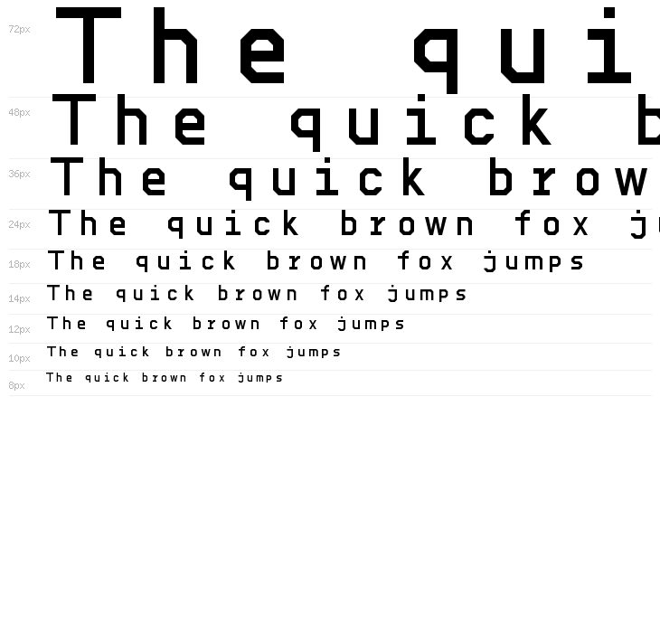 RetraConsole Regular Waterfall