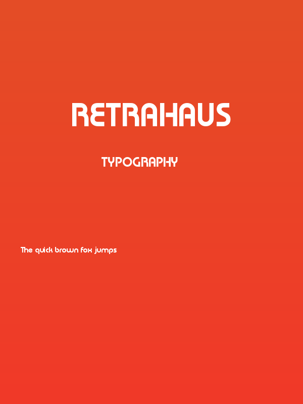 Retrahaus Poster