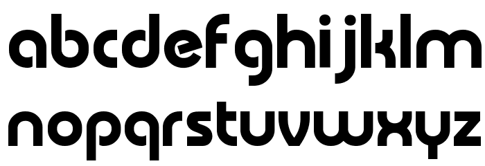 Retrahaus Font LOWERCASE