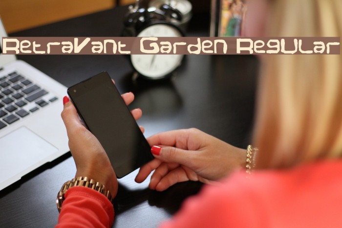 Retravant Garden Regular Font examples