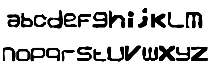 Retravant Garden Regular Font LOWERCASE