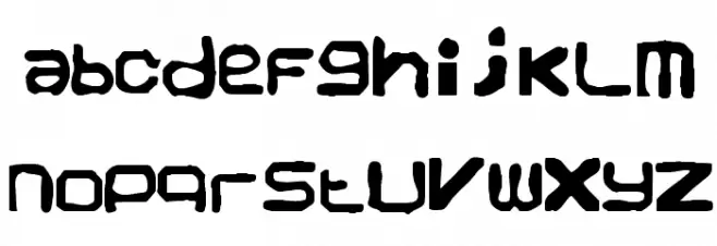Retravant Garden Regular 字体 小写