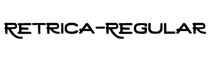 Retrica-Regular  Скачать бесплатные шрифты