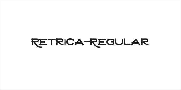 Retrica-Regular Logo