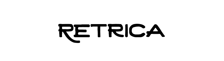 Retrica  フリーフォントのダウンロード