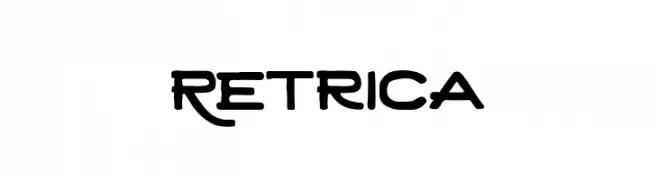 Retrica  Frei Schriftart Herunterladen
