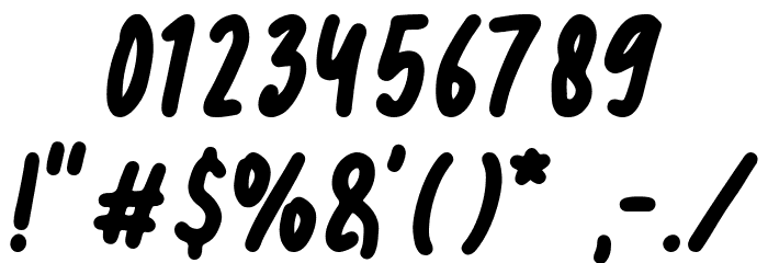 Retriever Schriftart Anderer Schreiben