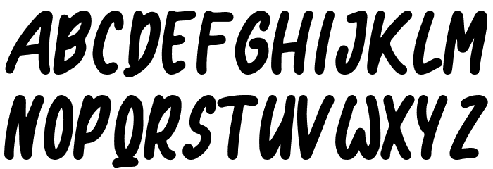 Retriever Schriftart Kleinbuchstaben