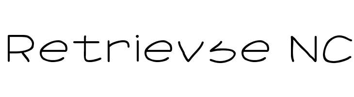 Retrievse NC  免费字体下载