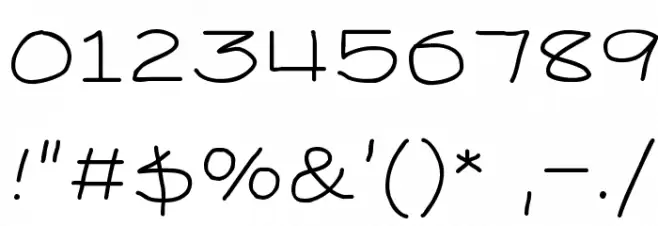 Retrievse NC Font OTHER CHARS