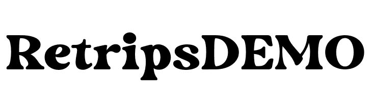 RetripsDEMO  Frei Schriftart Herunterladen