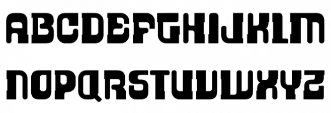 Retro 60 Awesome Шрифта ВЕРХНИЙ