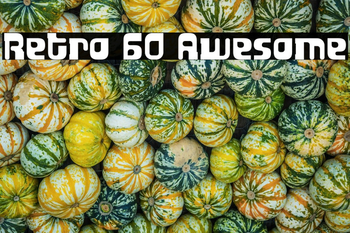 Retro 60 Awesome Example 3