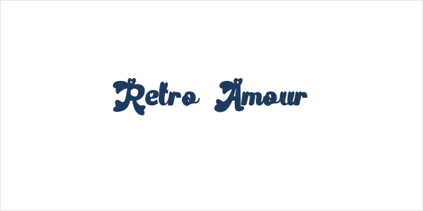 Retro Amour Logo