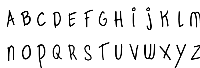 Retro Bagels! Font LOWERCASE