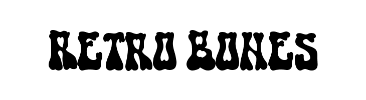 Retro Bones  لخطوط تنزيل
